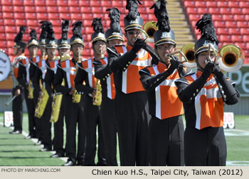 Chien Kuo H.S. Marching Band 2012 WAMSB World Championships Photo