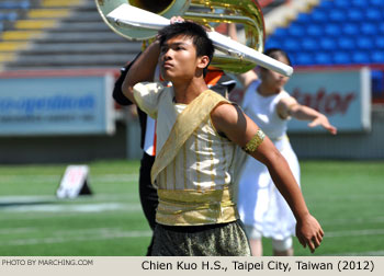 Chien Kuo H.S. Marching Band 2012 WAMSB World Championships Photo