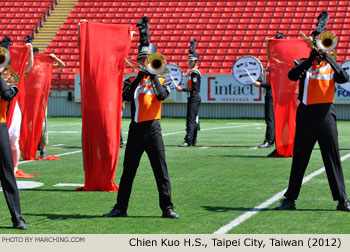 Chien Kuo H.S. Marching Band 2012 WAMSB World Championships Photo