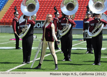 Mission Viejo H.S. Marching Band 2012 WAMSB World Championships Photo