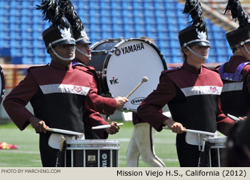 Mission Viejo H.S. Marching Band 2012 WAMSB World Championships Photo