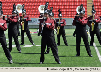 Mission Viejo H.S. Marching Band 2012 WAMSB World Championships Photo