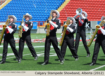 Calgary Stampede Showband 2012 WAMSB World Championships Photo