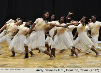 Andy Dekaney H.S. 2012 WGI World Championships Photo