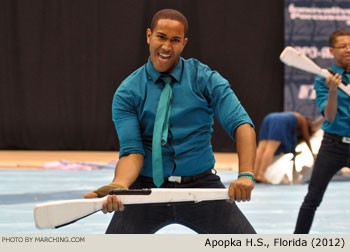 Apopka H.S. 2012 WGI World Championships Photo