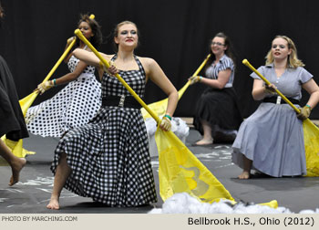 Bellbrook H.S. 2012 WGI World Championships Photo