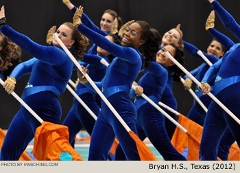 Bryan H.S. 2012 WGI World Championships Photo