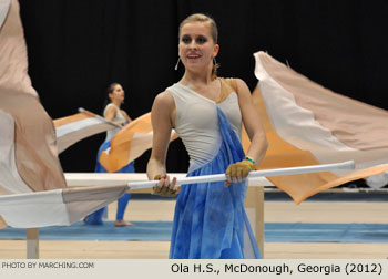 Ola H.S. 2012 WGI World Championships Photo