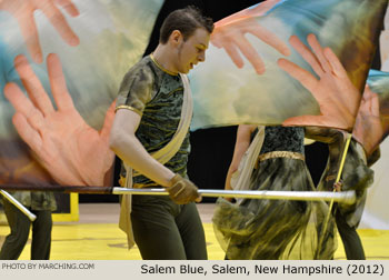 Salem Blue 2012 WGI World Championships Photo