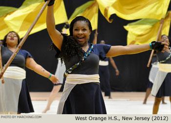 West Orange H.S. 2012 WGI World Championships Photo