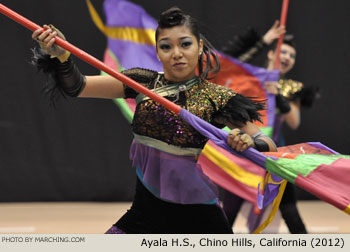 Ayala H.S. 2012 WGI World Championships Photo