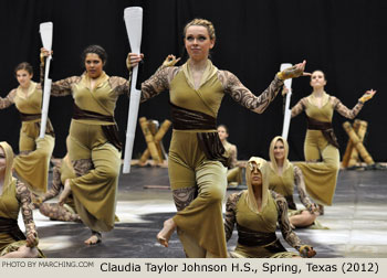 Claudia Taylor Johnson H.S. 2012 WGI World Championships Photo