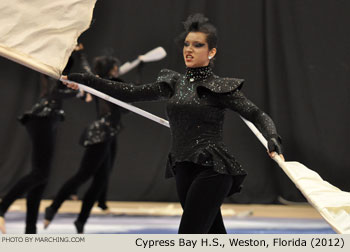 Cypress Bay H.S. 2012 WGI World Championships Photo