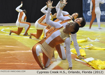 Cypress Creek H.S. 2012 WGI World Championships Photo