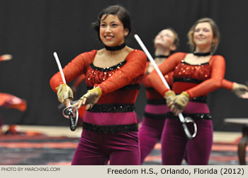 Freedom H.S. 2012 WGI World Championships Photo