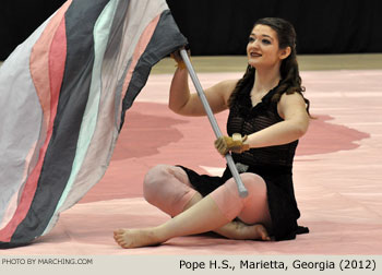 Pope H.S. 2012 WGI World Championships Photo