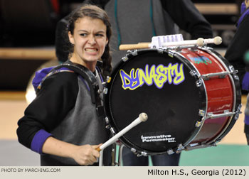 Milton H.S. Georgia 2012 WGI Mid-South Percussion Championships