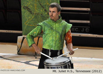 Mt. Juliet H.S. Tennessee 2012 WGI Mid-South Percussion Championships