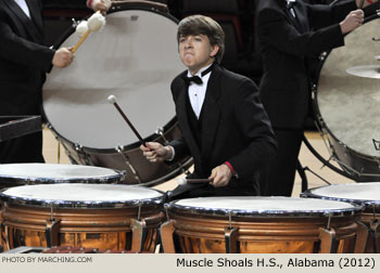 Muscle Shoals H.S. Alabama 2012 WGI Mid-South Percussion Championships