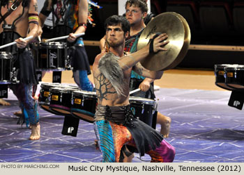 Music City Mystique Nashville Tennessee 2012 WGI Mid-South Percussion Championships