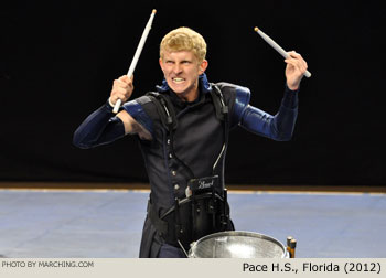 Pace H.S. Florida 2012 WGI Mid-South Percussion Championships