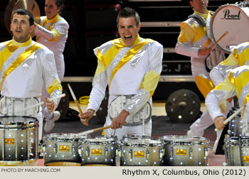 Rhythm X Columbus Ohio 2012 WGI Mid-South Percussion Championships