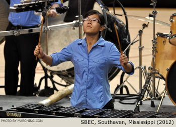 SBEC H.S. Southaven Mississippi 2012 WGI Mid-South Percussion Championships