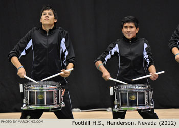 Foothill H.S. 2012 WGI World Championships Photo