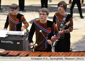 Kickapoo H.S. 2012 WGI World Championships Photo