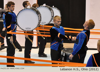 Lebanon H.S. 2012 WGI World Championships Photo