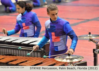 STRYKE Percussion Ensemble 2012 WGI World Championships Photo