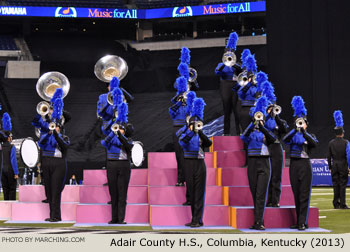 Adair County High School Marching Band 2013