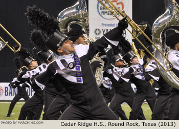 Cedar Ridge High School Marching Band 2013