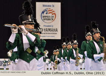 Dublin Coffman High School Marching Band 2013