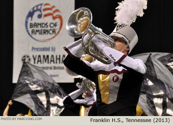 Franklin Tennessee High School Marching Band 2013