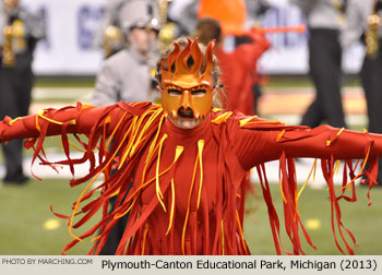 Plymouth Canton Educational Park Marching Band 2013