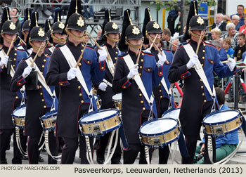 Pasveerkorps, Leeuwarden, Netherlands 2013 Bloemencorso Zundert Photo