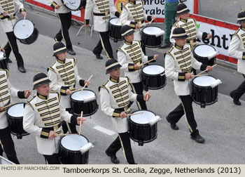 Tamboerkorps St. Cecilia, Zegge, Netherlands 2013 Bloemencorso Zundert Photo