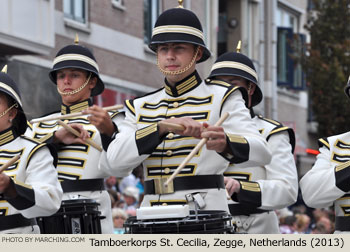 Tamboerkorps St. Cecilia, Zegge, Netherlands 2013 Bloemencorso Zundert Photo