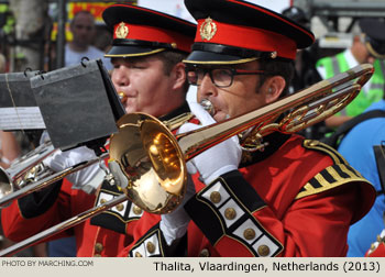 Showbrassband Thalita, Vlaardingen, Netherlands 2013 Bloemencorso Zundert Photo