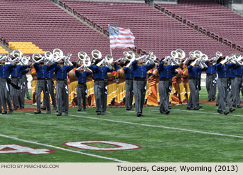 Troopers Drum and Bugle Corps DCI Minnesota 2013 Photo