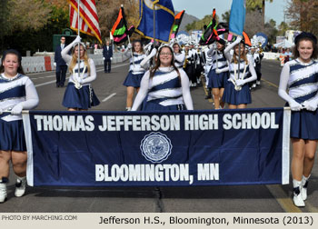 Bloomington Jefferson High School Marching Band 2013/2014 Fiesta Bowl Parade