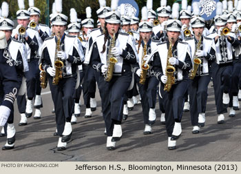 Bloomington Jefferson High School Marching Band 2013/2014 Fiesta Bowl Parade