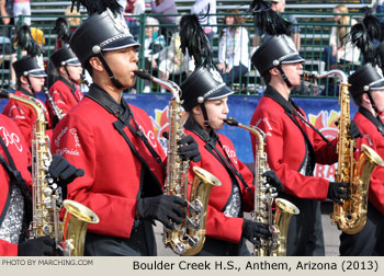 Boulder Creek High School Marching Band 2013/2014 Fiesta Bowl Parade