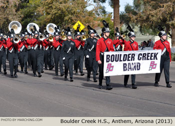 Boulder Creek High School Marching Band 2013/2014 Fiesta Bowl Parade