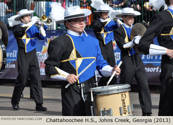 Chattahoochee High School Marching Band 2013/2014 Fiesta Bowl Parade