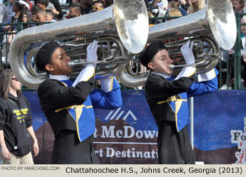 Chattahoochee High School Marching Band 2013/2014 Fiesta Bowl Parade