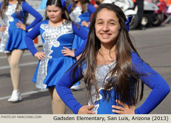 Gadsden Elementary School Marching Band 2013/2014 Fiesta Bowl Parade