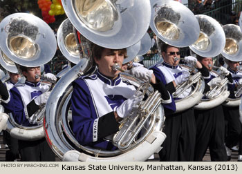 Kansas State University Marching Band 2013/2014 Fiesta Bowl Parade