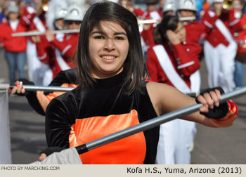 Kofa High School Marching Band 2013/2014 Fiesta Bowl Parade